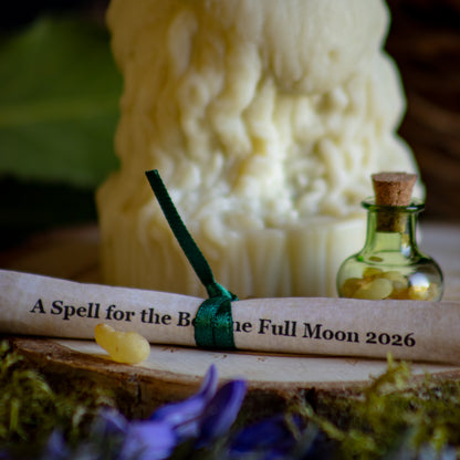 Beltane Nature Sprite Spell Candle - Guardian
