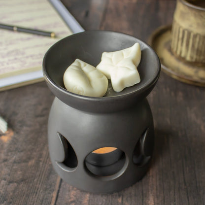 Ceramic Moon Oil Burner - Langtree Botanics