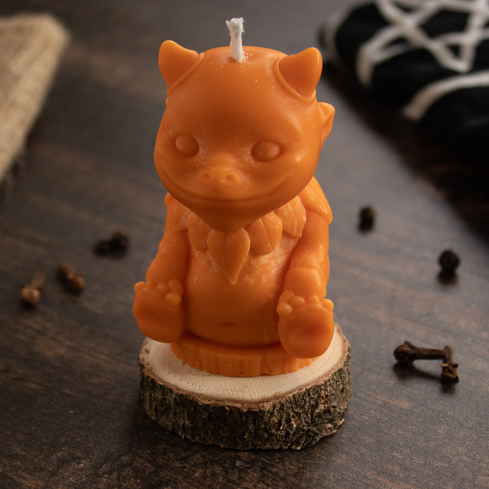 Hallows Infant Nature Sprite Candle